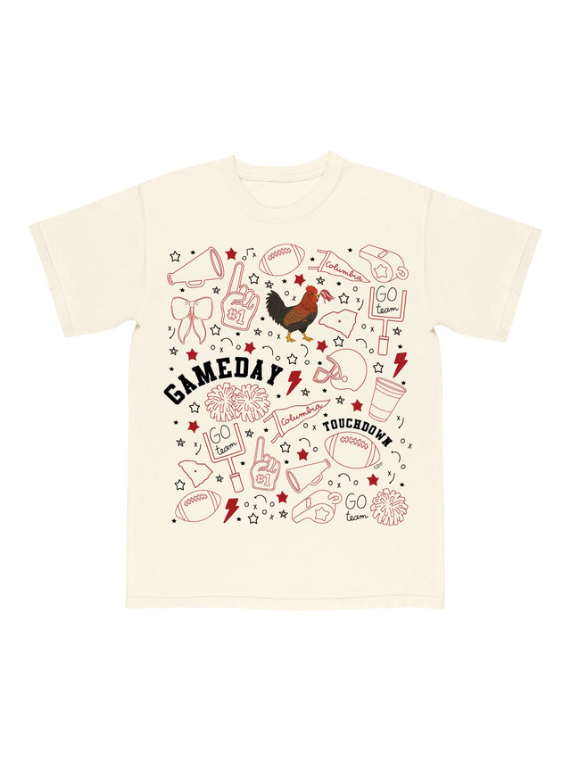 Columbia Football Game Day Tee - Ivory, 4 of 5