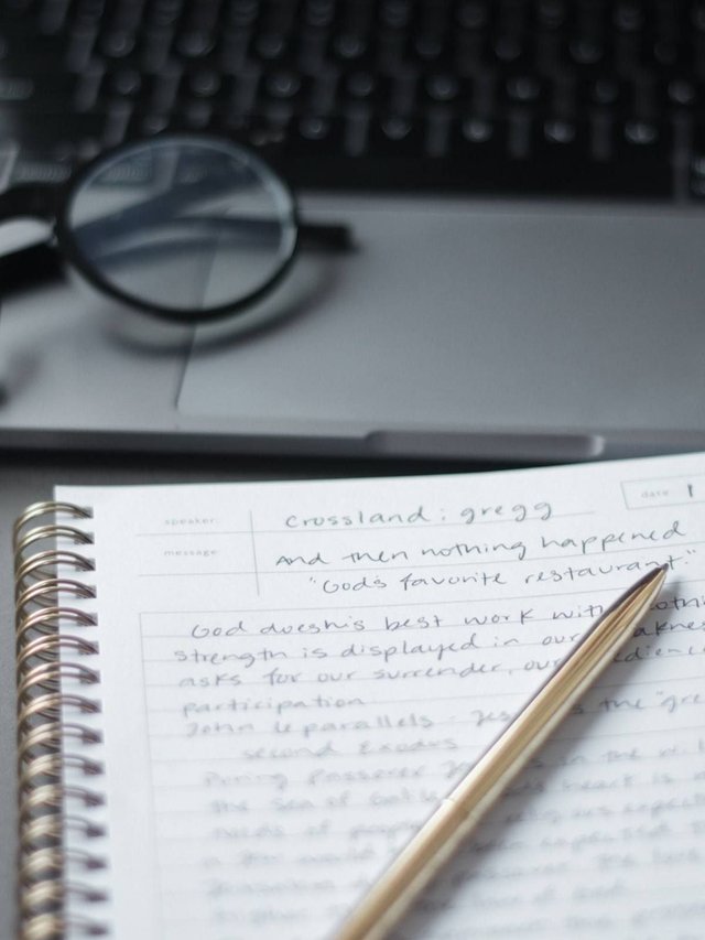 Navy Bible Study Spiral Notebook, 13 of 13
