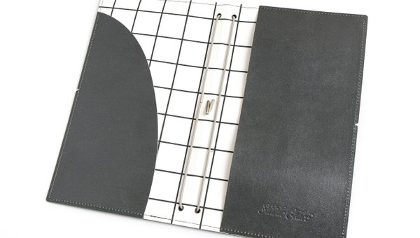 Charcoal Gray Traveler's Notebook Cover, 3 of 3