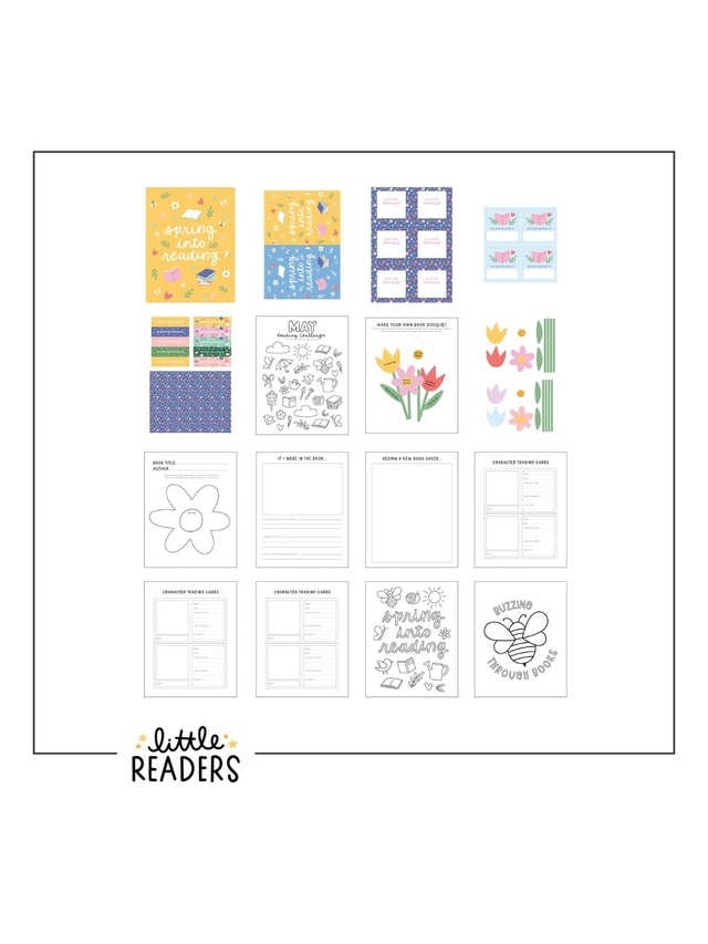 Spring Into Reading Little Readers Digital Bundle, 1 of 2