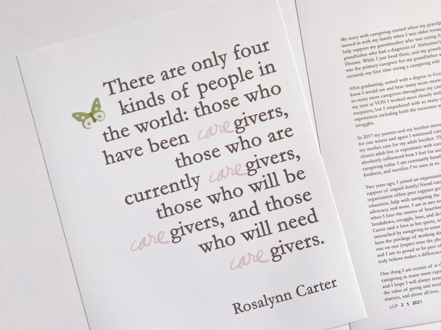 Care Givers, 2 of 2