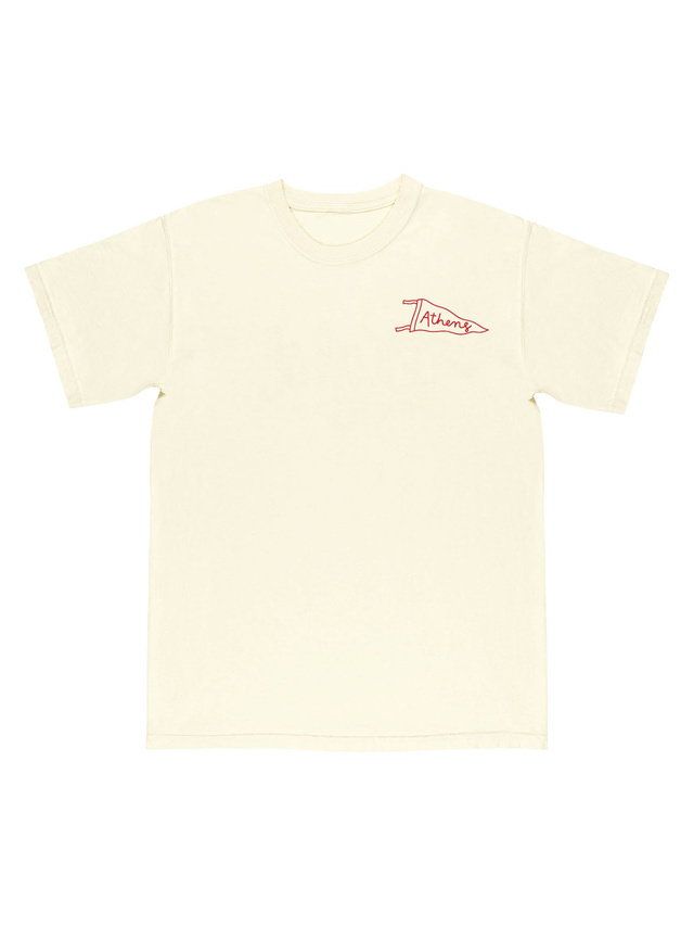 Athens Football Game Day Tee - Ivory, 7 of 7