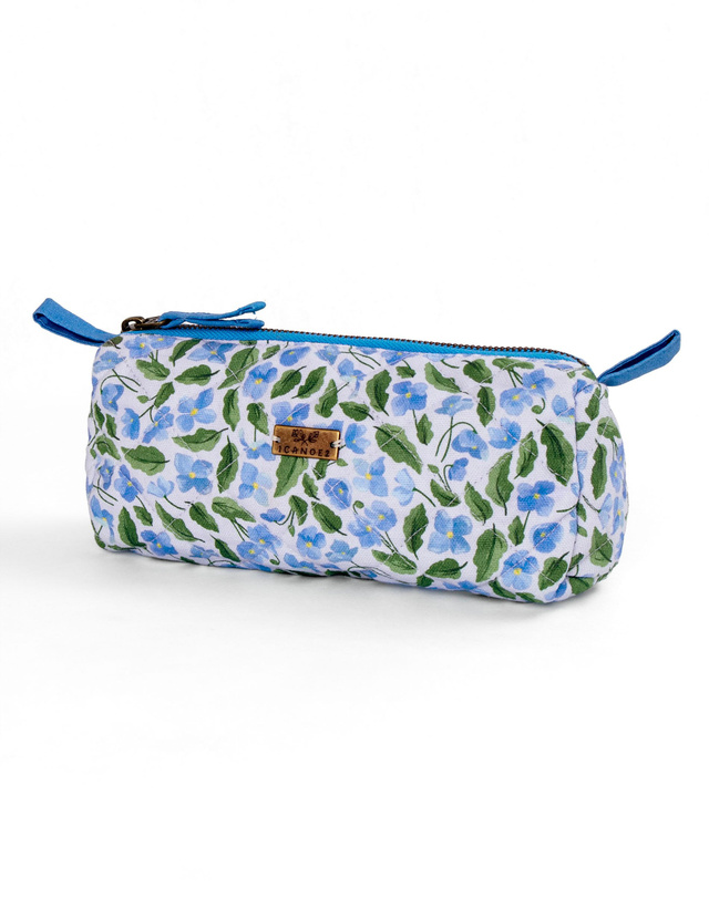 Poppies Quilted Pencil Pouch, 1 of 2