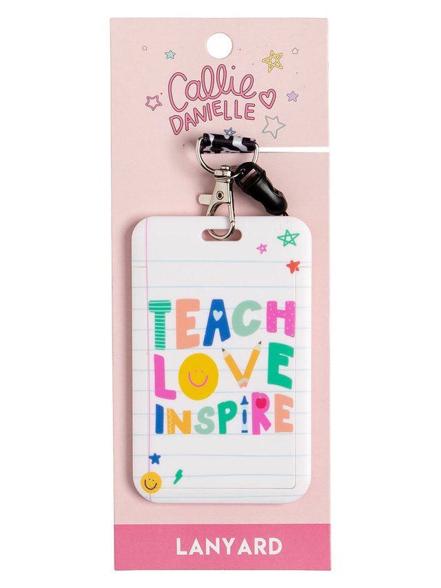 Teach Love Inspire Teacher Lanyard, 2 of 2