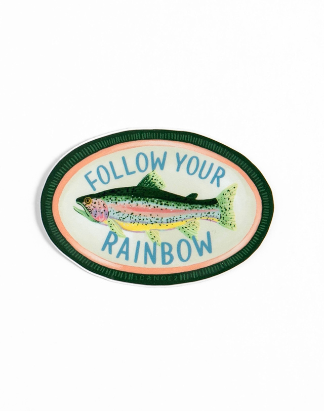 Follow Your Rainbow Decal Sticker, 5 of 5