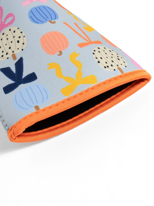Fall Pumpkins & Coquette Bows Drink Sleeve, 3 of 5