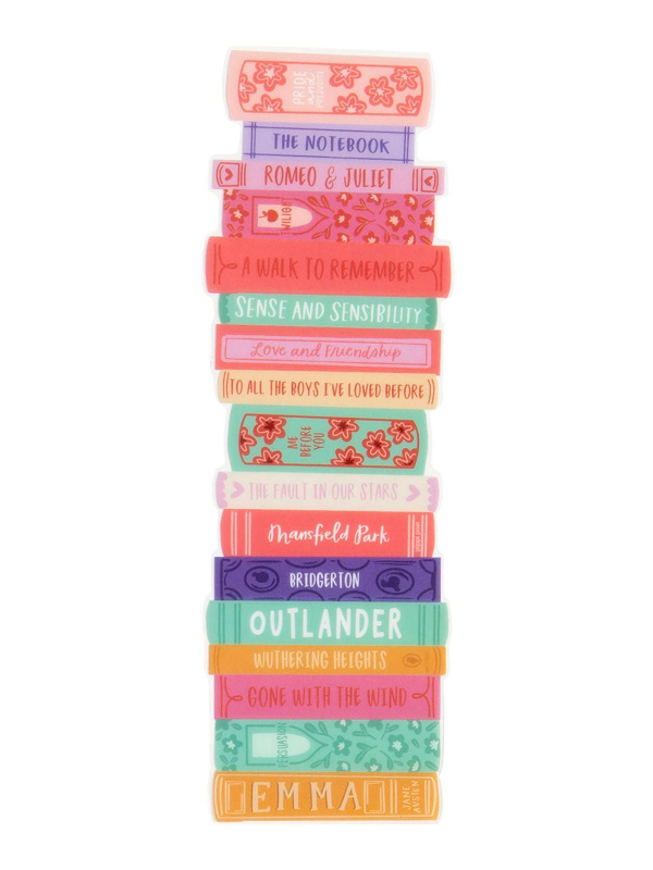 Romance Novels Transparent Bookmark, 4 of 4