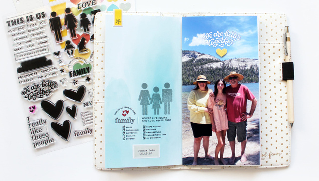 Sunset Bay Stamp Kit, 4 of 6