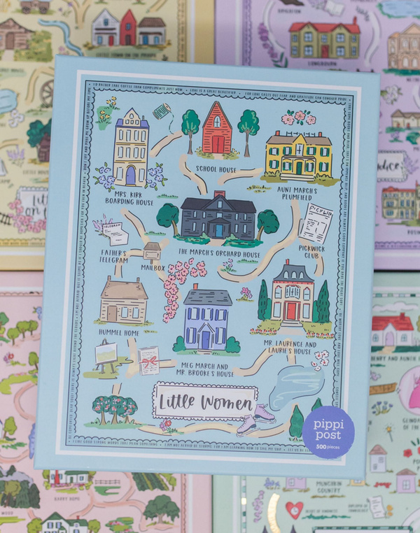 Little Women Map - 500 Piece Jigsaw Puzzle, 5 of 8