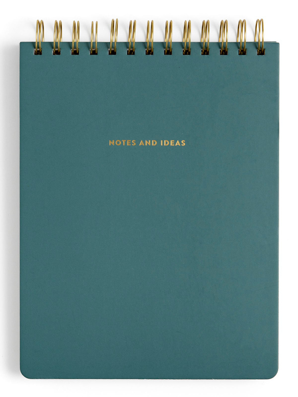 Notes & Ideas Top Spiral 7×9 Notebook, 1 of 3