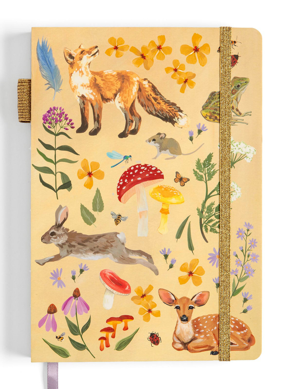 Flora & Fauna Lay Flat Lined Journal, 2 of 3
