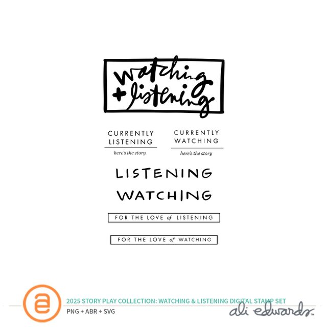 Story Play Watch & Listen Digital Stamp Set, 1 of 1