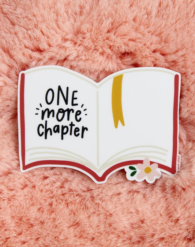 One More Chapter Decal Sticker, 2 of 3