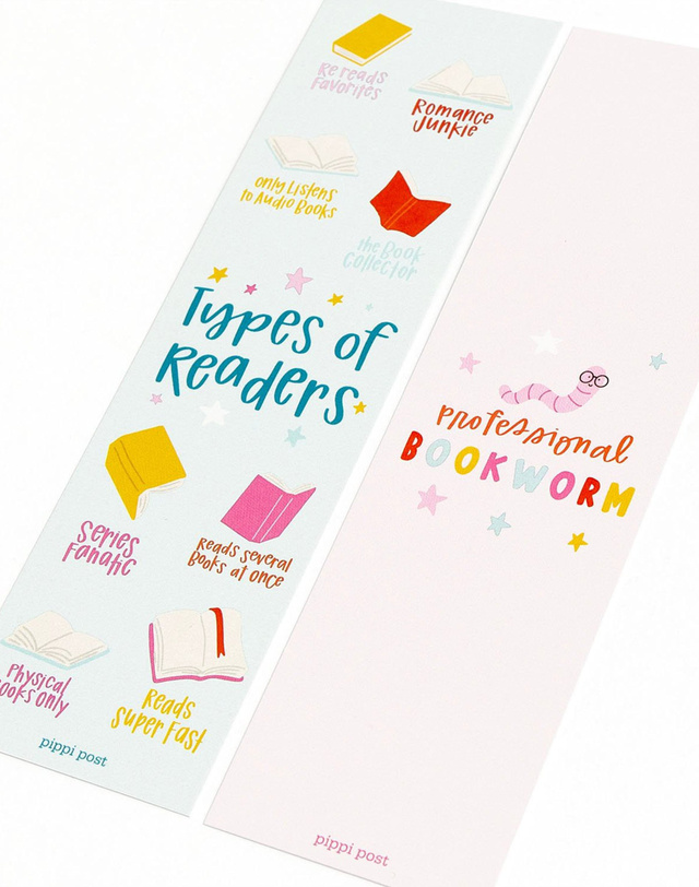 Types of Readers Bookmark Set, 3 of 3