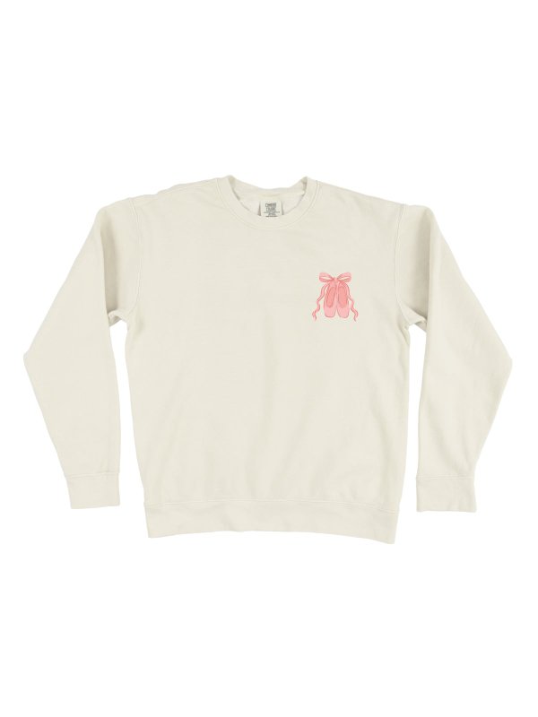 Dance Carpool Club Ballet Sweatshirt - Ivory, 3 of 4