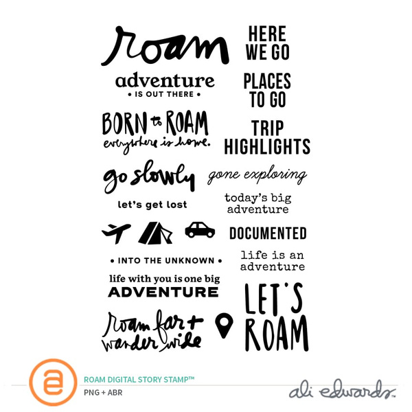 Roam Digital Story Stamp™ , 1 of 1