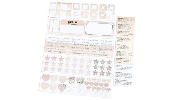 Color Collective Mini Sticker Booklet - Ledger, 2 of 2