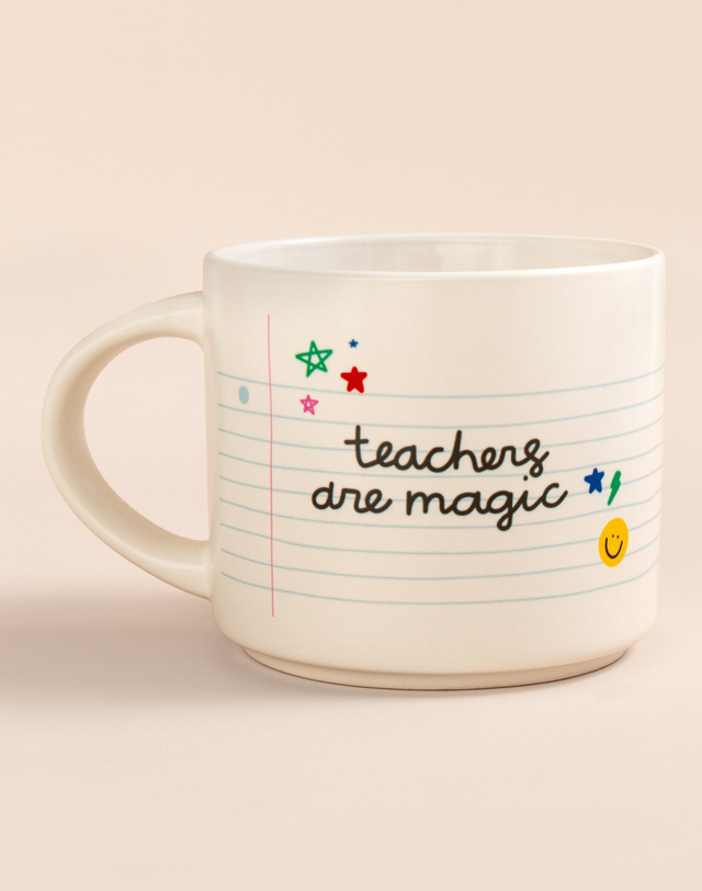 Teachers Are Magic Ceramic Mug - Cream, 2 of 4