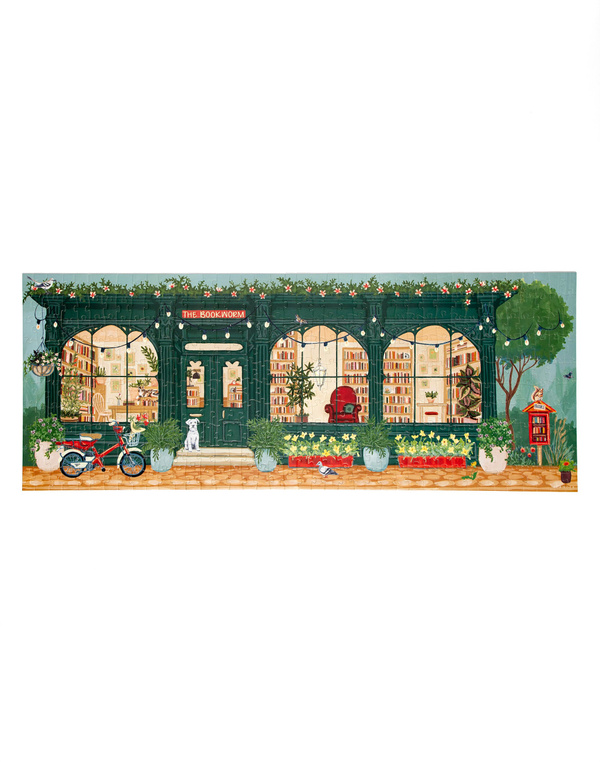 Bookshop - 400 Piece Panoramic Jigsaw Puzzle, 4 of 7
