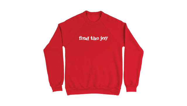 Find The Joy Sweatshirt - Red, 2 of 3