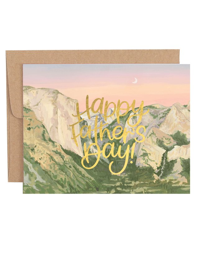 Yosemite Father's Day Greeting Card, 1 of 1
