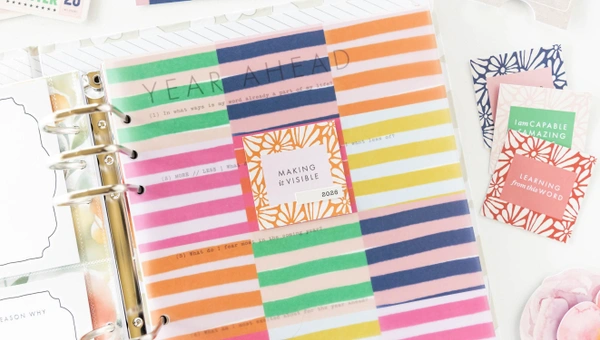 One Little Word® 2026 7×8.25" Vellum & Transparency Paper Pack, 2 of 3