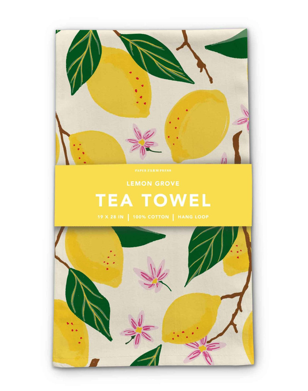 Lemon Grove Tea Towel, 1 of 6