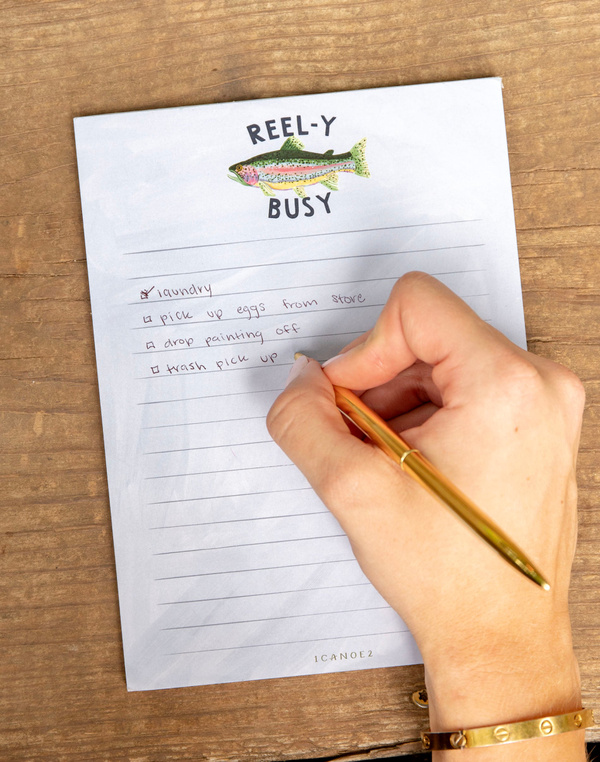 Reel-y Busy Fish Notepad, 2 of 2