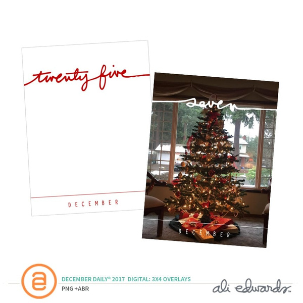December Daily® Digital 2017 3×4 Overlays, 1 of 1