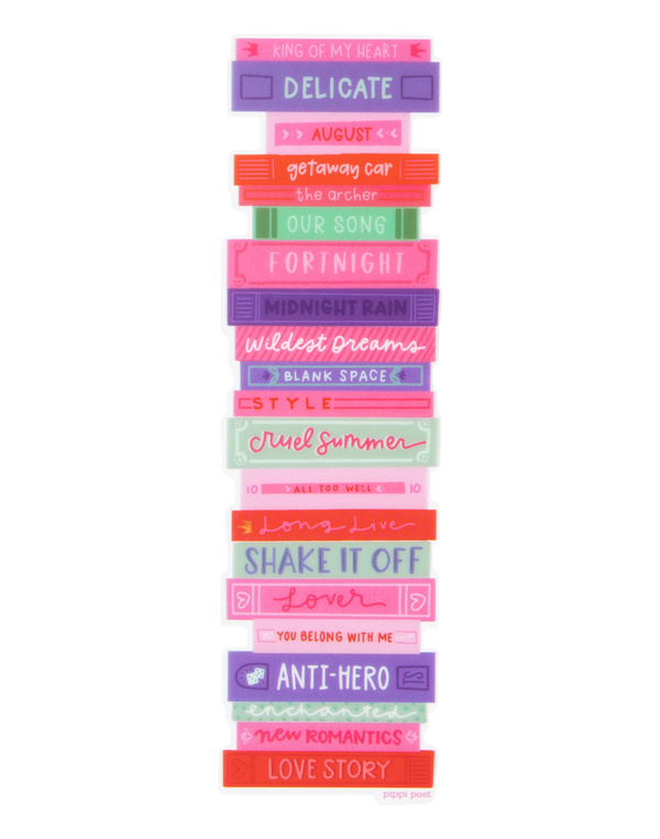 Book Tour Transparent Bookmark, 2 of 2