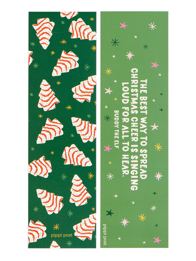 Christmas Tree Cakes Bookmark Set, 2 of 2