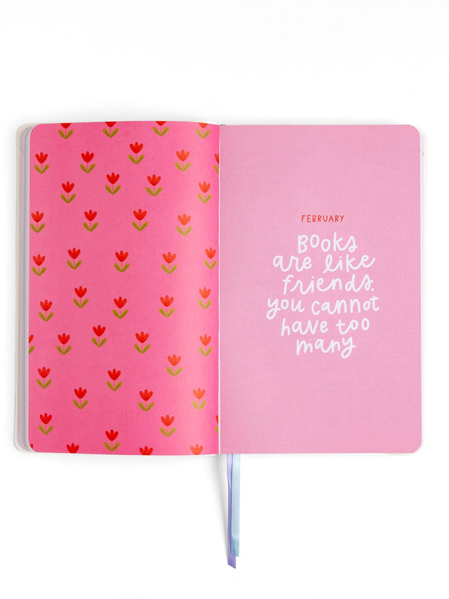 Blue Floral & Bows Petite Planner : 2027 Calendar Year, 13 of 14
