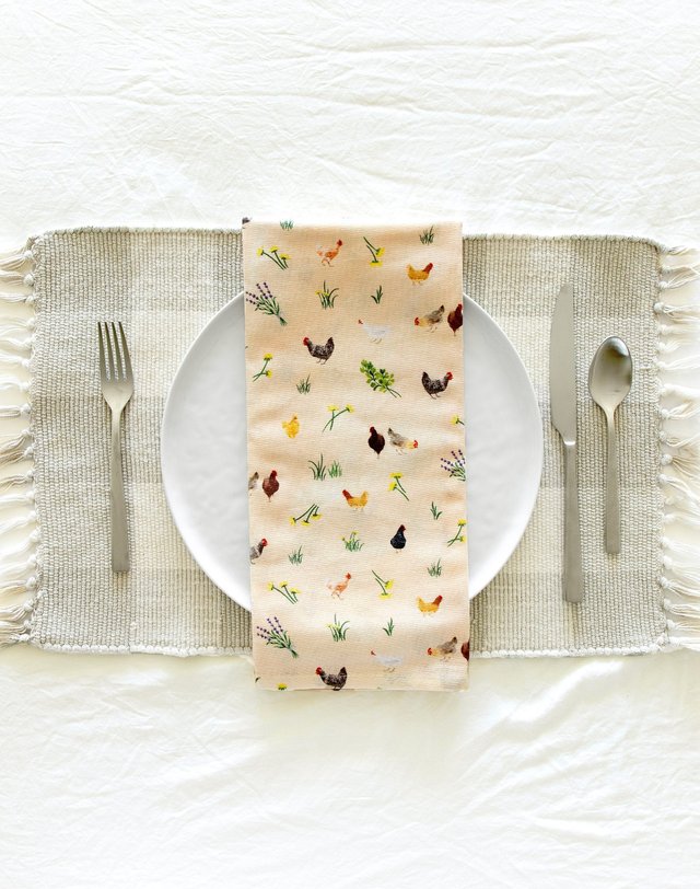 Chicken Meadows Kitchen Towel, 3 of 5