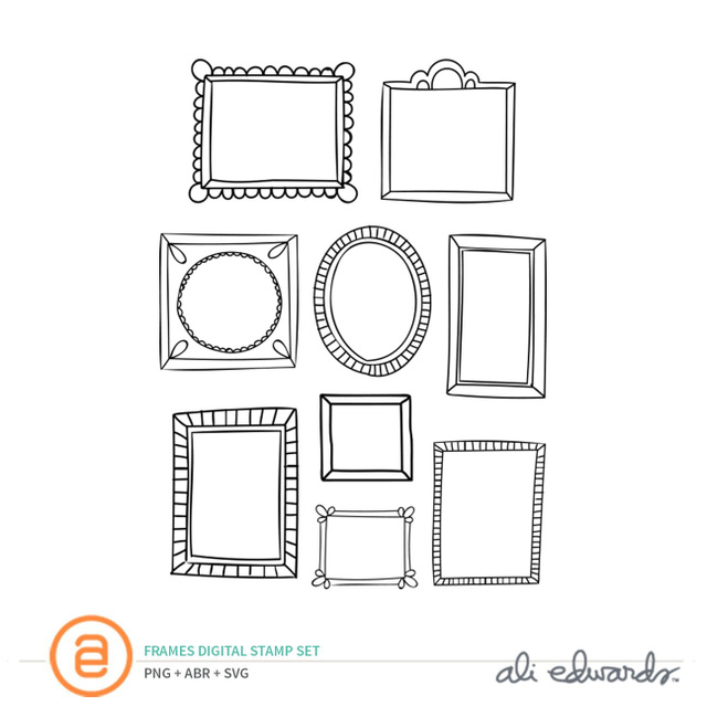 Frames Digital Stamp Set, 1 of 1