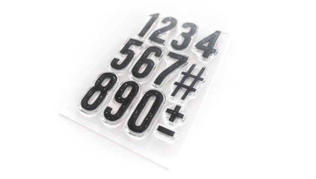 Numbers Are Awesome #9 4×6 Stamp Set, 2 of 2