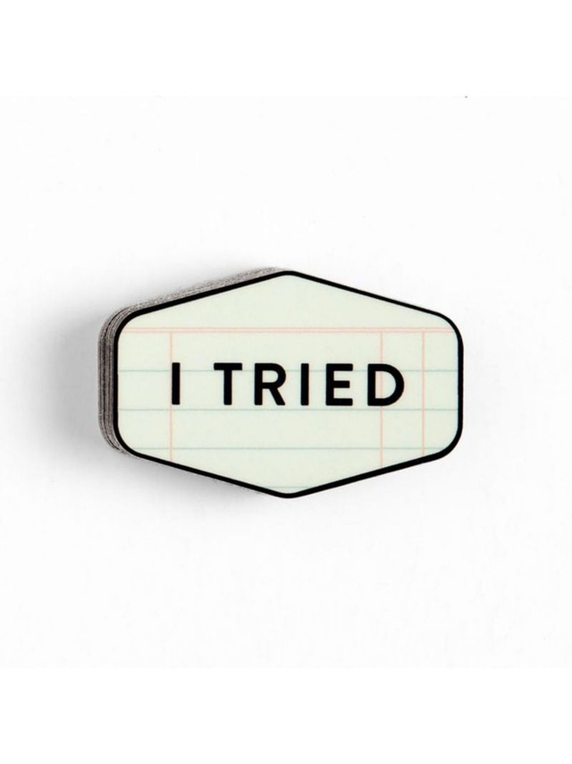 I Tried Decal Sticker, 1 of 1