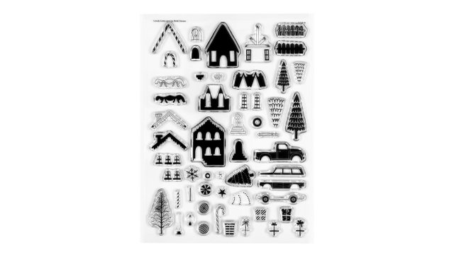 Stamp Set : 6×8 Candy Cane Lane, 1 of 2