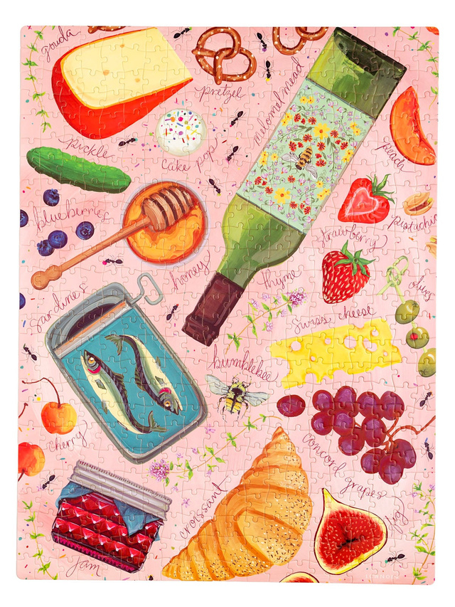 Charcuterie Food - 500 Piece Jigsaw Puzzle, 4 of 5