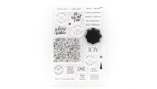Oh What Fun 4×6 Stamp Set by Paislee Press, 1 of 3