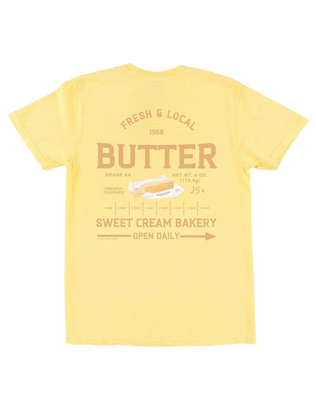Butter Farmers Market Tee - Butter, 1 of 4