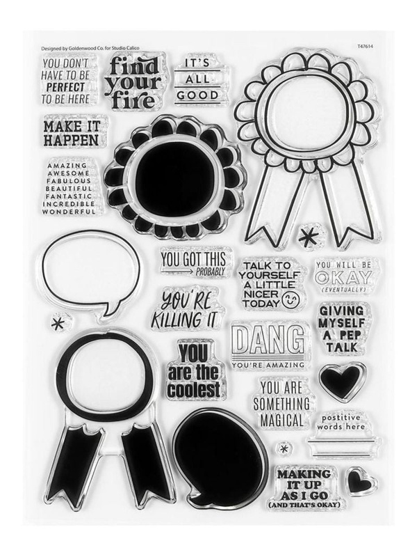 Pep Talk 6×8 Stamp Kit, 1 of 4