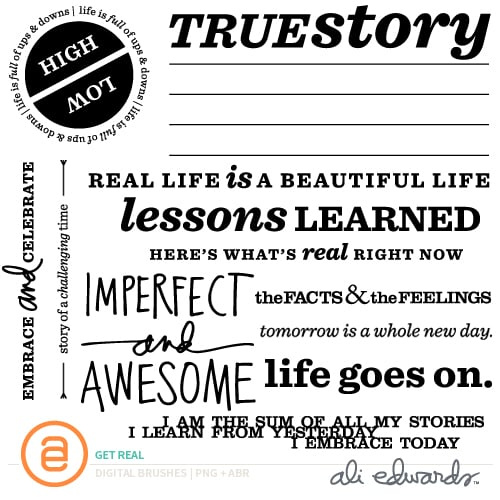Get Real Digital Story Stamp™, 1 of 10