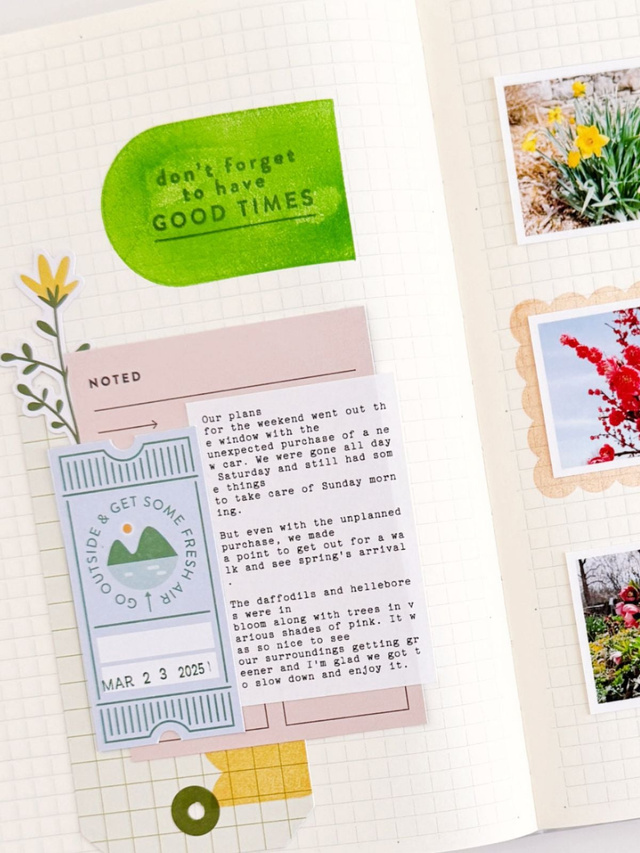 Stamp Set : 6×8 Day Off, 4 of 6
