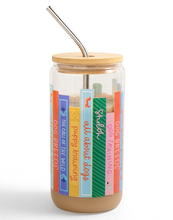 Dog Books Glass Can, 3 of 5