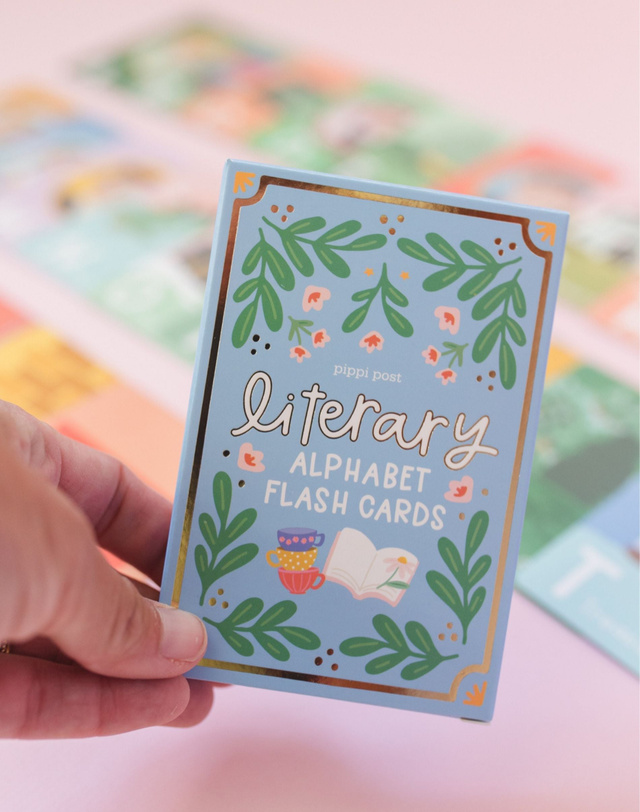 Literary Favorites Educational Alphabet Flash Cards, 2 of 7