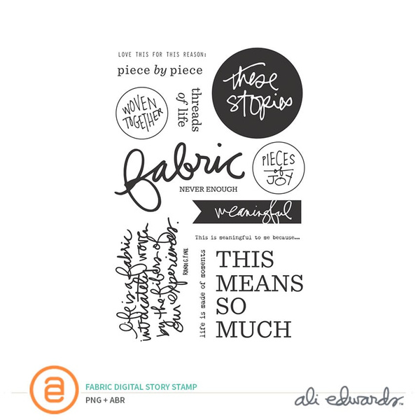 Fabric Digital Story Stamp™, 1 of 1