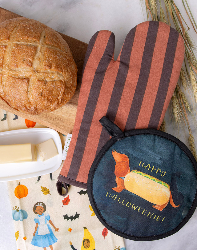 Happy Halloweenie Dog Pot Holder Set, 1 of 3