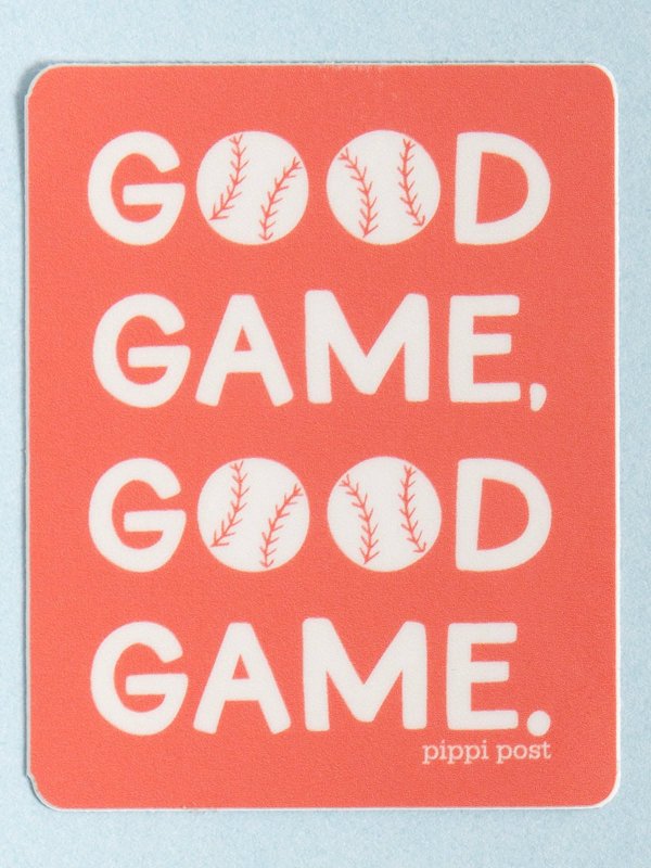 Good Game Baseball Decal Sticker, 4 of 5