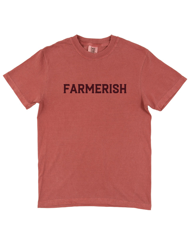 Farmerish Tee - Crimson, 3 of 7
