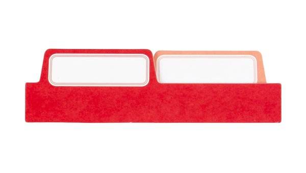 Color Collective Tab Notepad - Crimson, 1 of 2